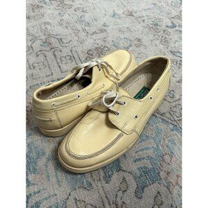 Aspen mens light tan loafers size 9 1/2